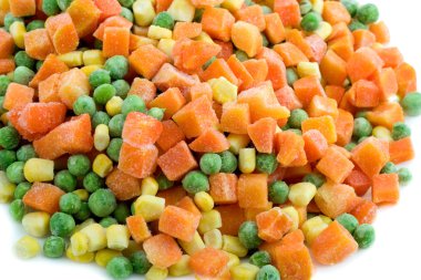 Frozen vegetables clipart