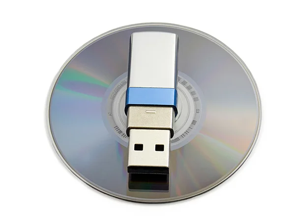 Memória flash USB — Fotografia de Stock