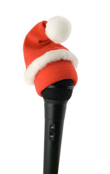 Karaoke de Natal — Fotografia de Stock