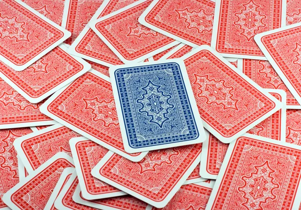 Background from playing cards — Stock Photo, Image