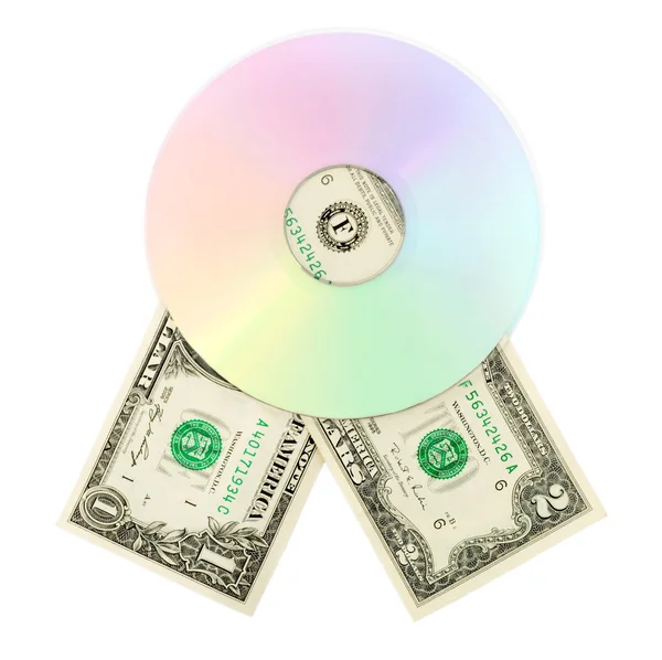 CD dvd дисків — стокове фото