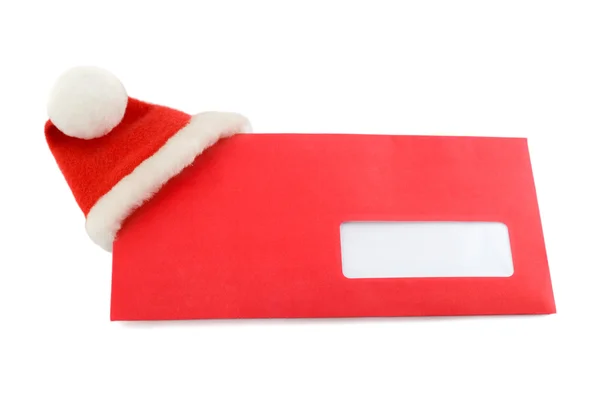 Рождественский конверт — стоковое фото