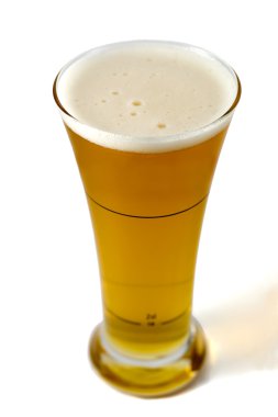 Glass of beer clipart