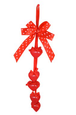 Red bow ribbon clipart