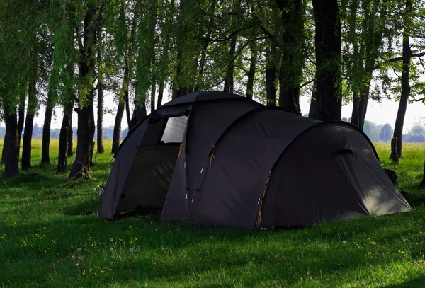Cort camping — Fotografie, imagine de stoc