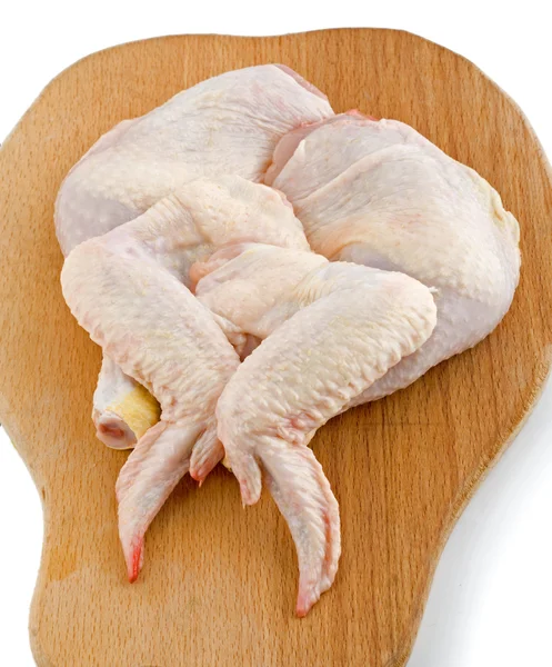 Курица сырая — стоковое фото