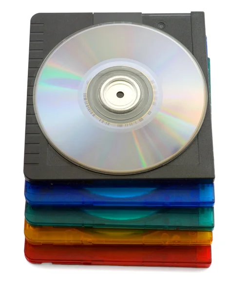Міні диски — стокове фото
