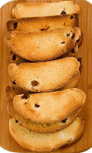 Torrada zwieback crosta — Fotografia de Stock