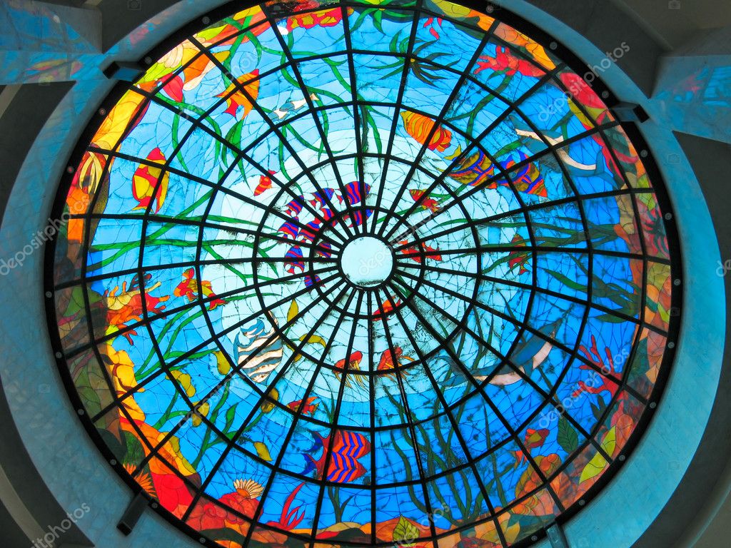 Stainedglass dome — Stock Photo © Photon 2104024