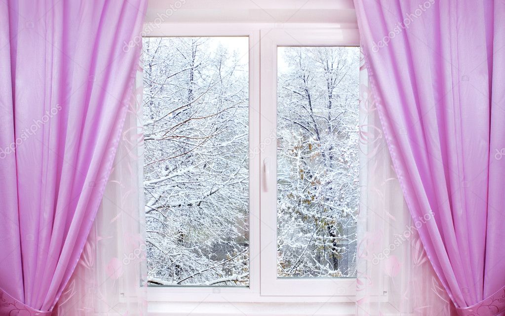Winter from window