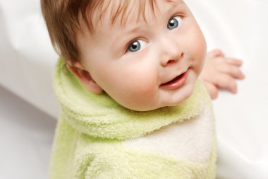 Smiling baby clipart