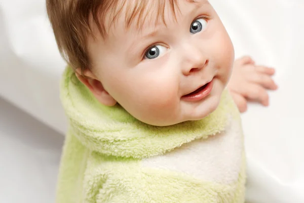 Smiling baby — Stock Photo, Image