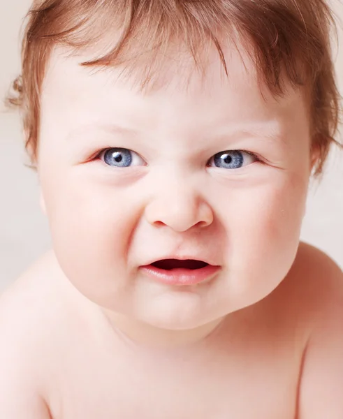 Bebé caprichoso —  Fotos de Stock