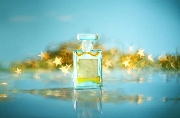 Perfume azul — Foto de Stock