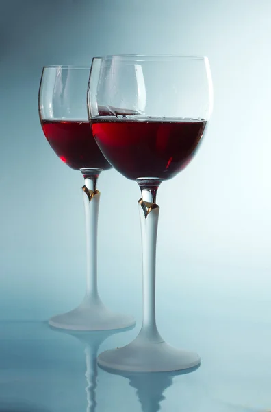 Two wineglasses — Stock Photo, Image