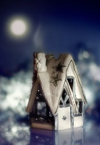 Різдвяний будиночок — стокове фото