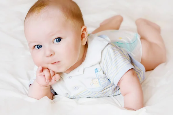 Bebê sério — Fotografia de Stock