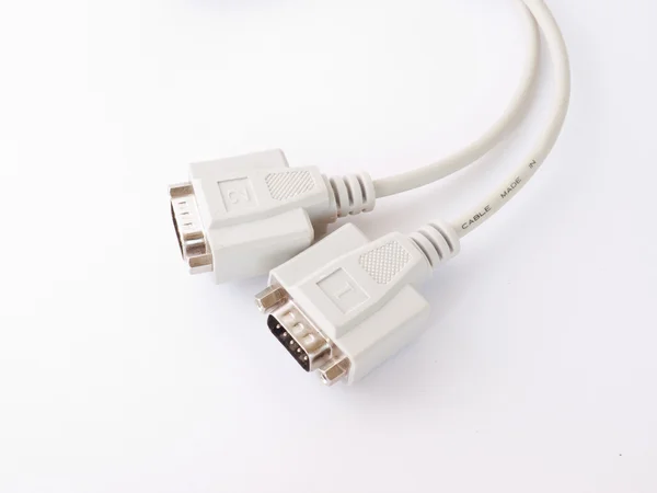 Počítačové kabel. — Stock fotografie