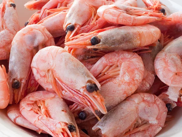 Boiled shrimp. — Stock Photo, Image