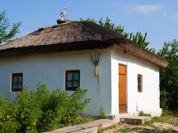 stock image Cossack's hut.