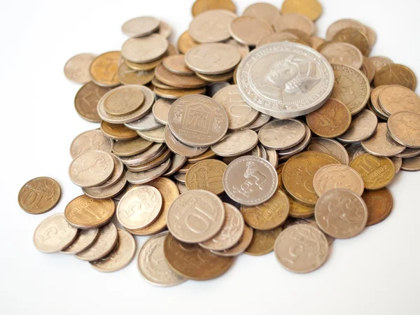 stock image Old coins.