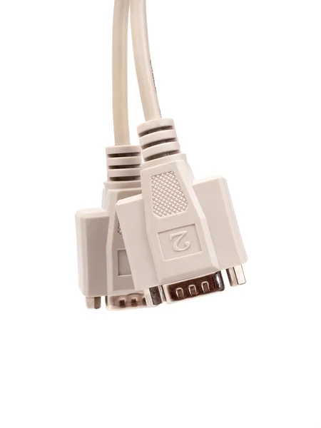 Cable de ordenador para puerto de comunicación — Foto de Stock
