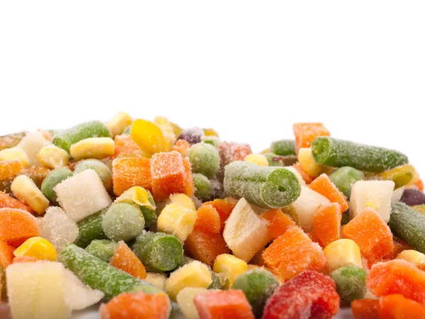 Bevroren van diverse groenten — Stockfoto