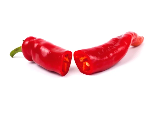 Cutted chili pepper — Stock Photo, Image