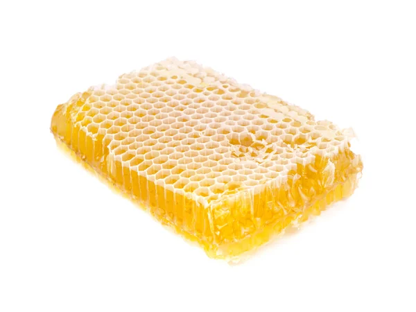 Miel fresca en el peine — Foto de Stock