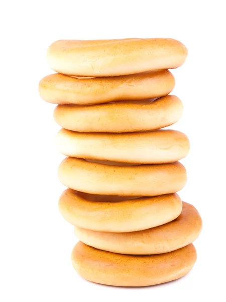 Pile of bagels — Stock Photo, Image