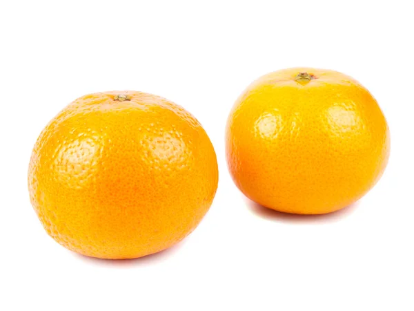 Duas tangerinas — Fotografia de Stock