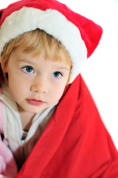 Funny little Santa — Stock Photo, Image