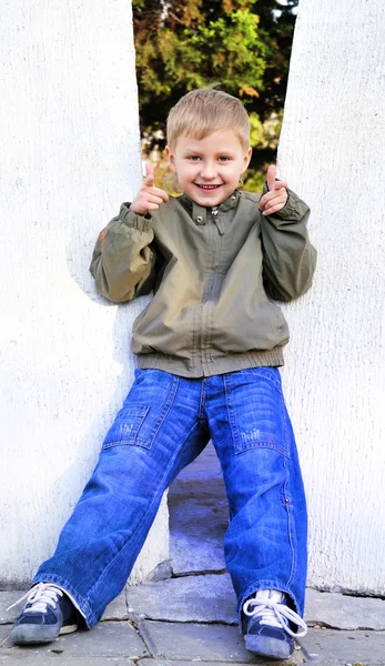 Roztomilý chlapec — Stock fotografie