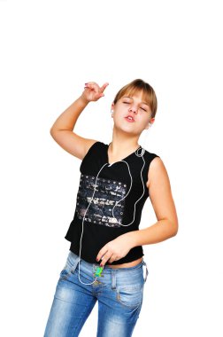 Dancing teen clipart