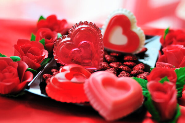 Мыло в форме сердца
