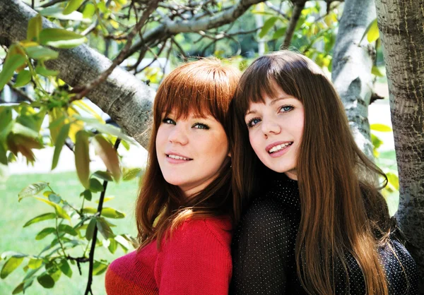 Two lovely sisters — Stock Photo, Image