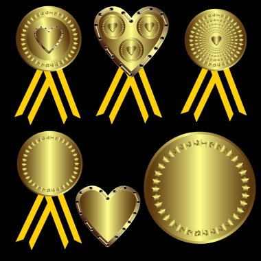 Abstract Awards clipart