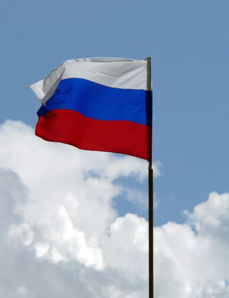 stock image Russian flag