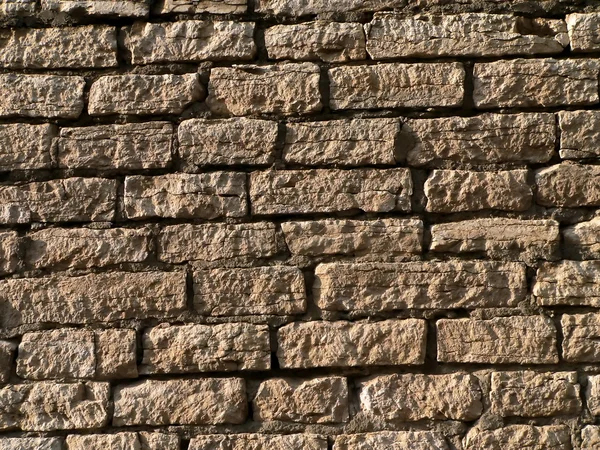 2 고 대 벽의 벽돌 쌓기 — 스톡 사진