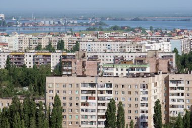 huizen in de oude stad, Warschau