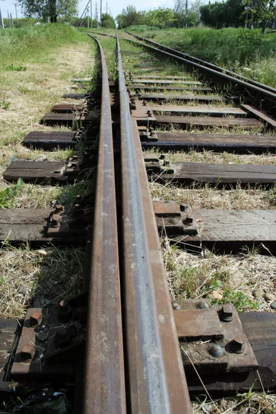 Järnvägsspåren — Stockfoto