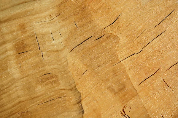 Gult ansikte av trä — Stockfoto