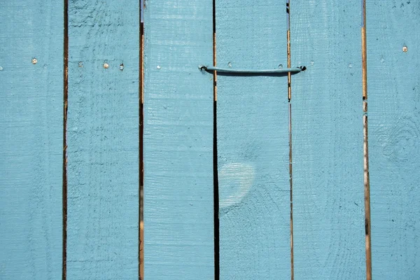 Синій woods паркан — стокове фото