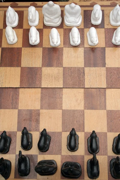 Шахматная доска . — стоковое фото