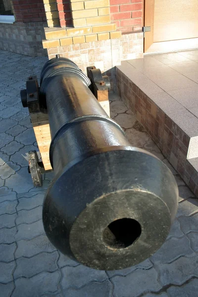 Ancient ships cannon. — Stock Photo, Image
