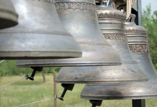Bell voor de bell tower — Stockfoto