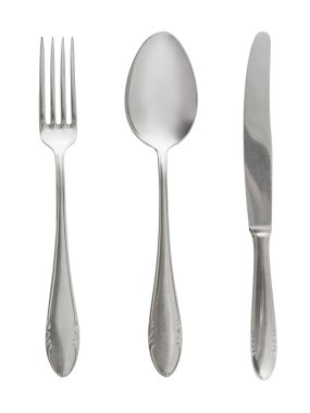 Fork, spoon and knife clipart