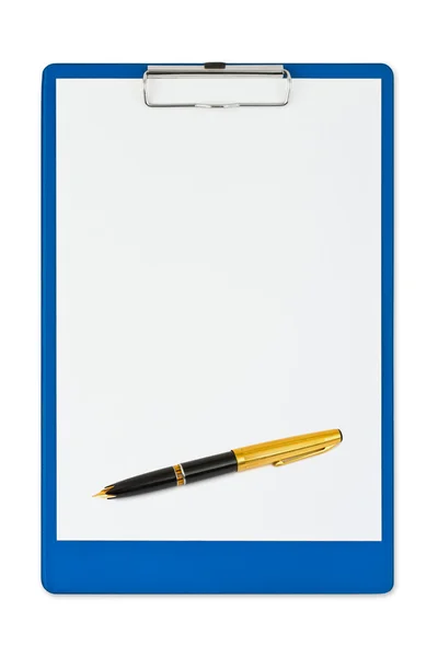 Appunti e penna — Foto Stock