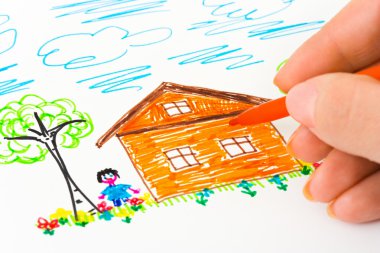 Hand sketching picture clipart