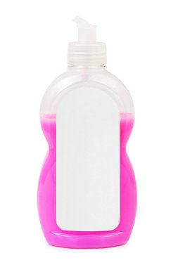 Bottle of detergent clipart